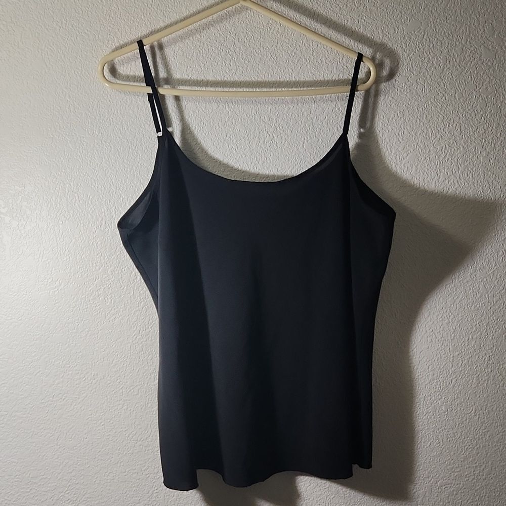 Naracamicie Made in Italy, black camisole,‎ size XL